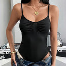 Body Feminino Alça Fina Decote V