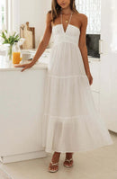 Vestido Longo Floral Ombro a Ombro